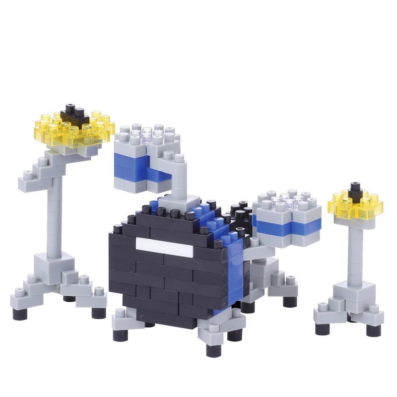 Kawada NBC-172 nanoblock Drum Set Blue