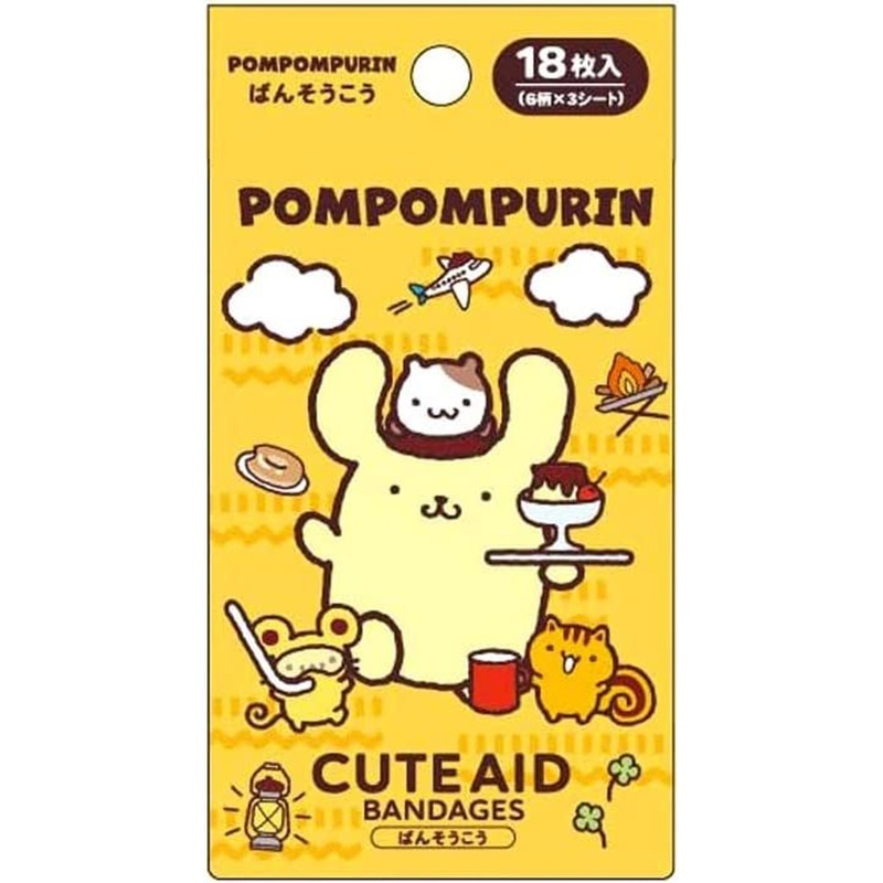 Sanrio Bandage Pom Pom Purin
