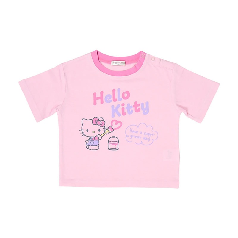 Sanrio Hello Kitty Kids Short-Sleeved T-Shirt Pink
