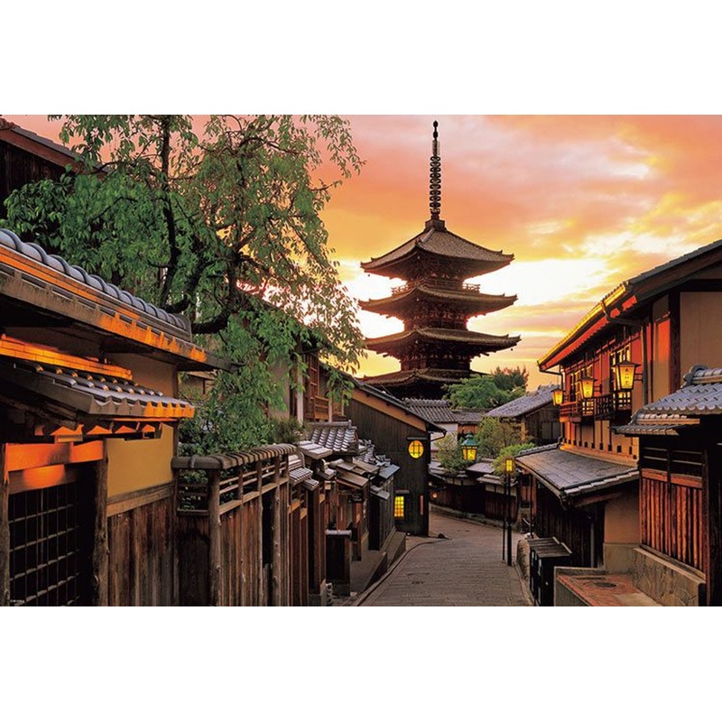 Beverly 51-277 Jigsaw Puzzle Yasaka Pagoda During Sunset (1000 Pieces)