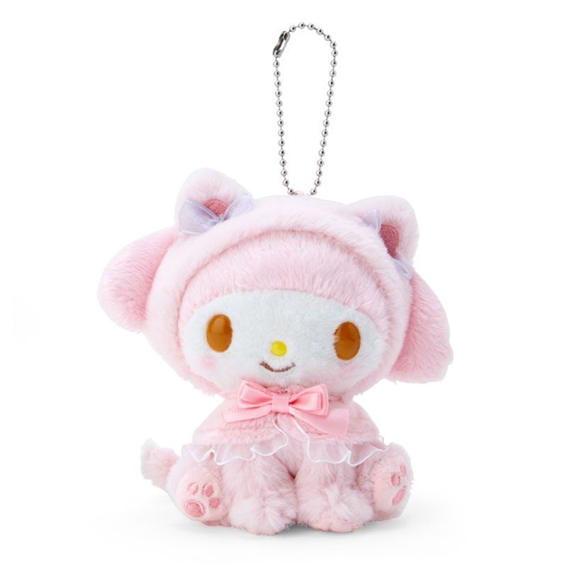 Sanrio Dressed Up Cat Mascot Holder My Melody (Nyanko)