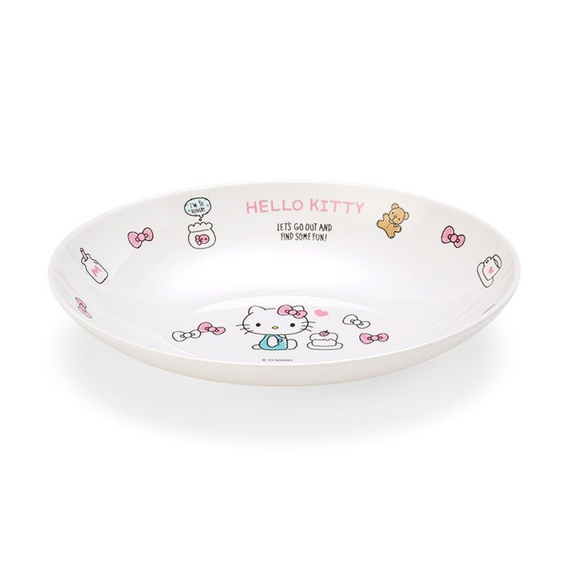 Sanrio Hello Kitty Melamine Curry & Pasta Dish
