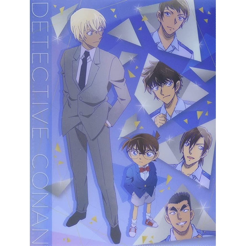 T’s Factory A4 Clear File Detective Conan Mirror