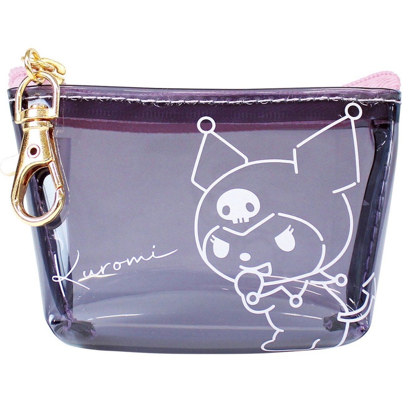 T’s Factory Sanrio Triangular Clear Pouch – Kuromi