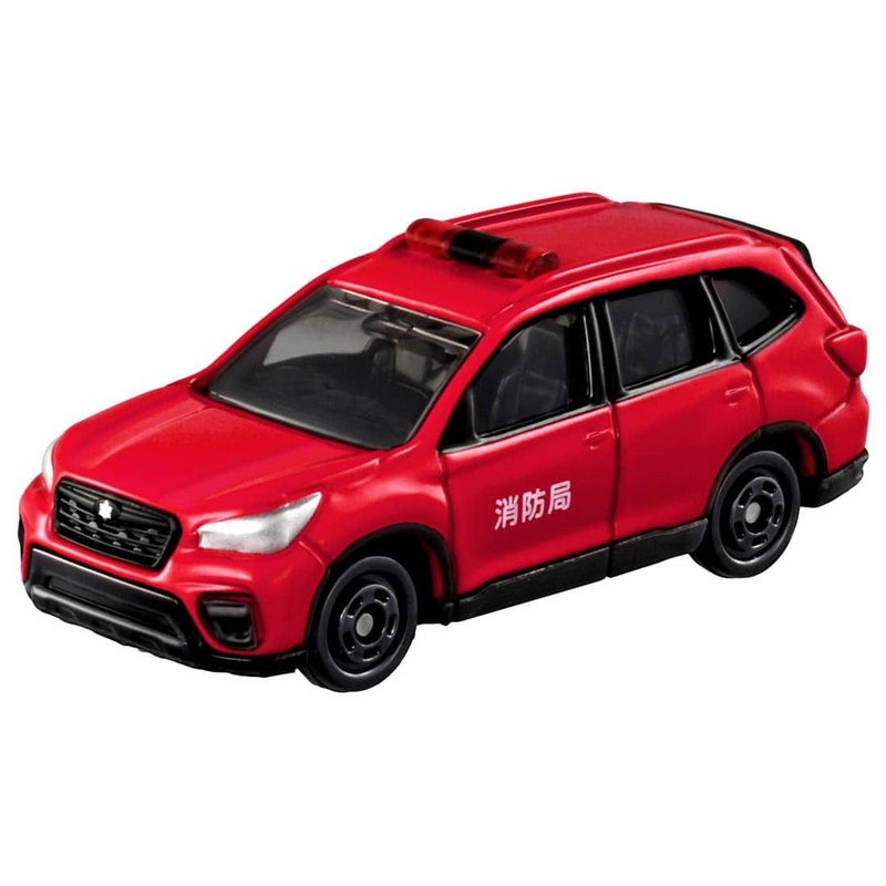 Takara Tomy Tomica No.99 Subaru Forester Fire Command Vehicle Box
