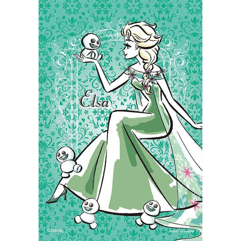 Yanoman Prism Art Jigsaw Petit Puzzle 97-120 Disney Frozen Elsa (70 Pieces)