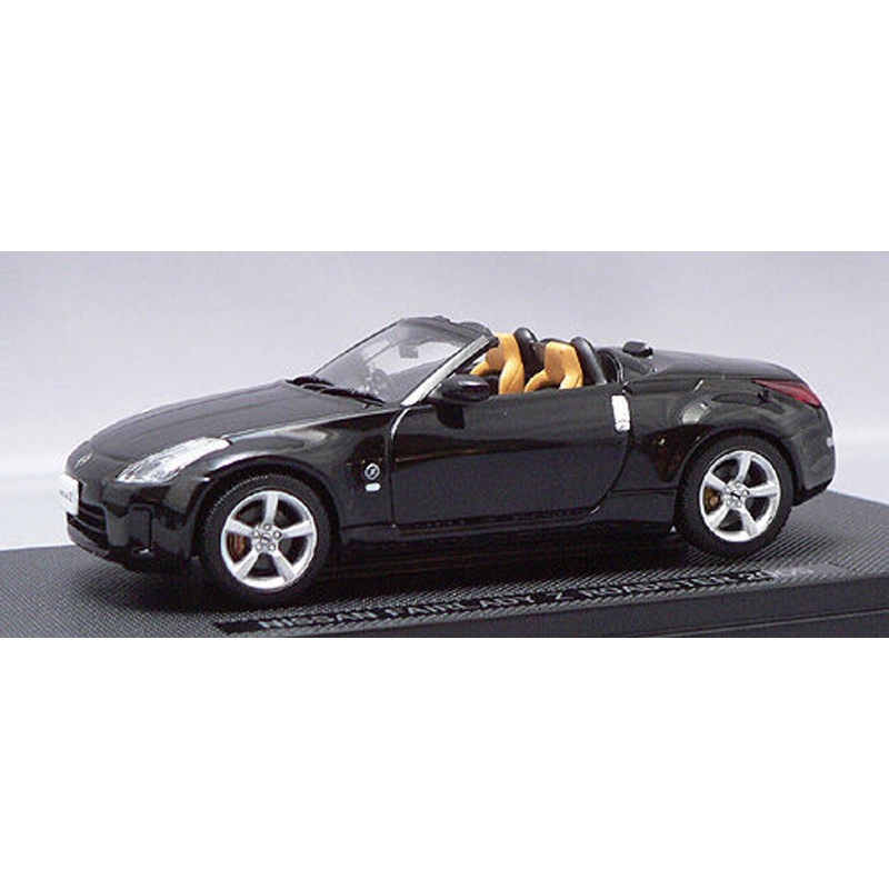 Ebbro 43790 NISSAN FAIRLADY Z Z33 ROADSTER Black 1/43 Scale