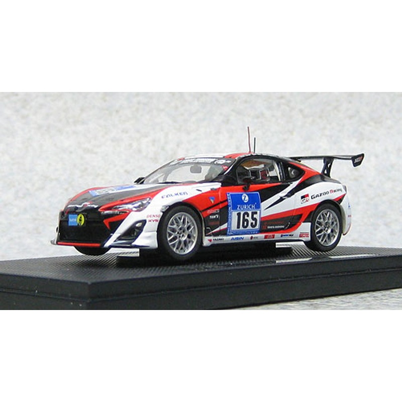 Ebbro 44899 Toyota 86 Nurburgring 24 hour Race 2012 #165 1/43 Scale