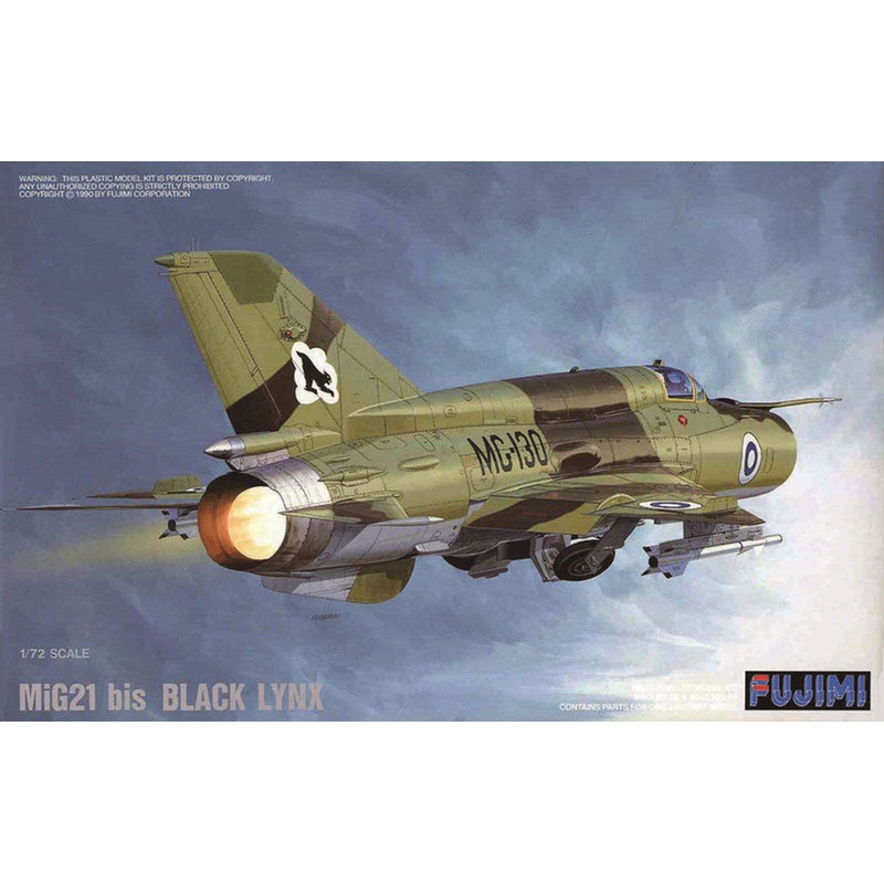 Fujimi H21 Mig 21 bis BLACK LYNX 1/72 Scale Kit