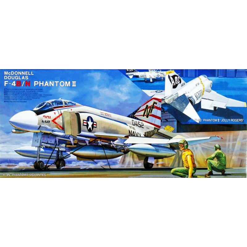 Fujimi K4 F-4B/N Phantom II US Navy 1/72 Scale Kit