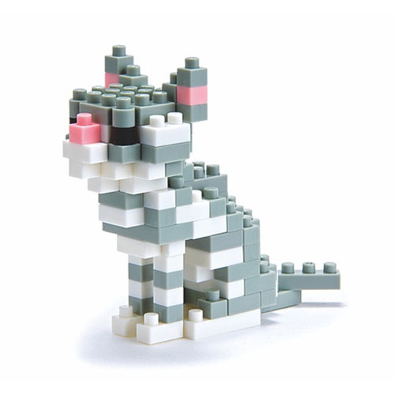 Kawada NBC-032 nanoblock American Shorthair Cat