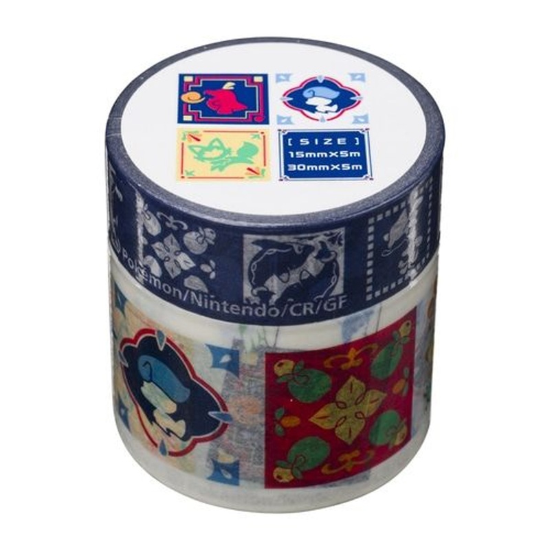 Pokemon Center Original Set of 2 Masking Tape – Paldea Tile
