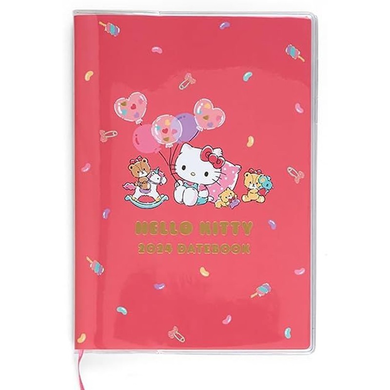 Sanrio B6 Schedule Book Daily Planner 2024 – Hello Kitty