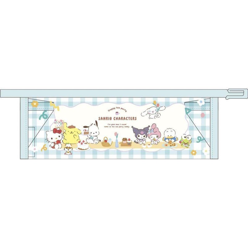 T’s Factory Edge-Colored Pen Pouch Chatting Tea Time / Mint