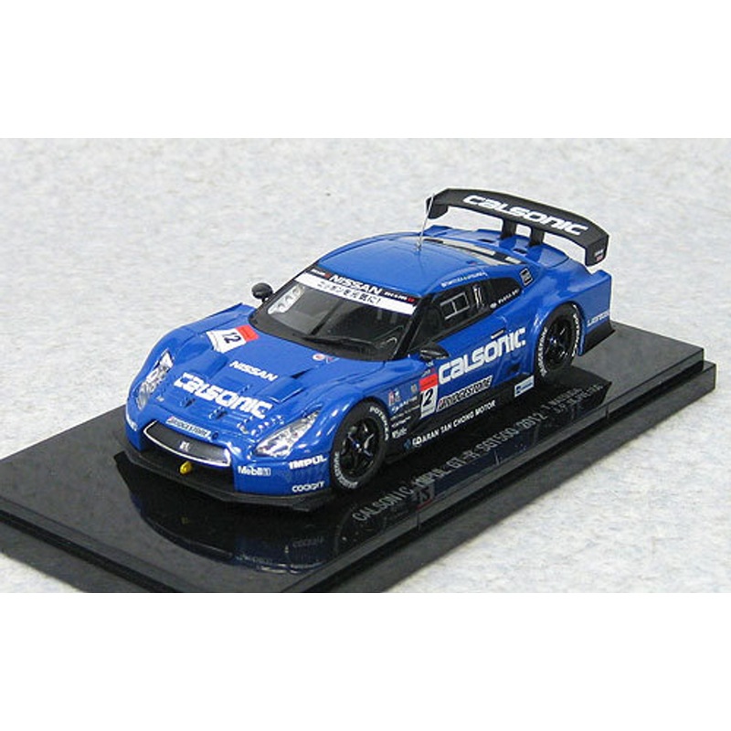 Ebbro 44732 Calsonic Impul GT-R Super GT500 2012 No.12 (Blue) 1/43 Scale