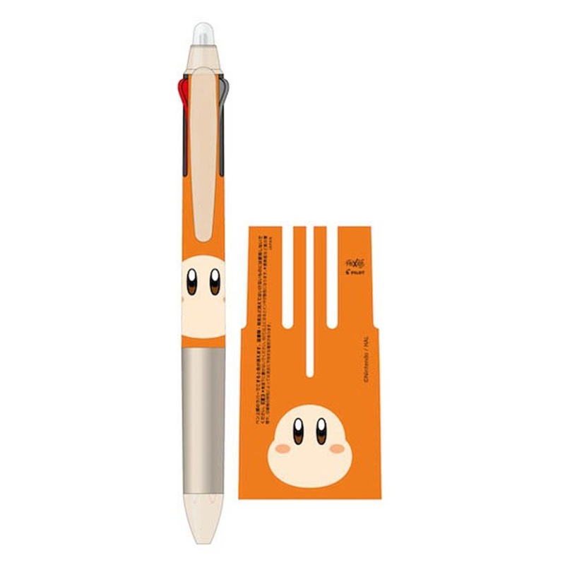 Ensky Kirby Friction Slim 3 Ballpoint Pen / Waddle Dee Face