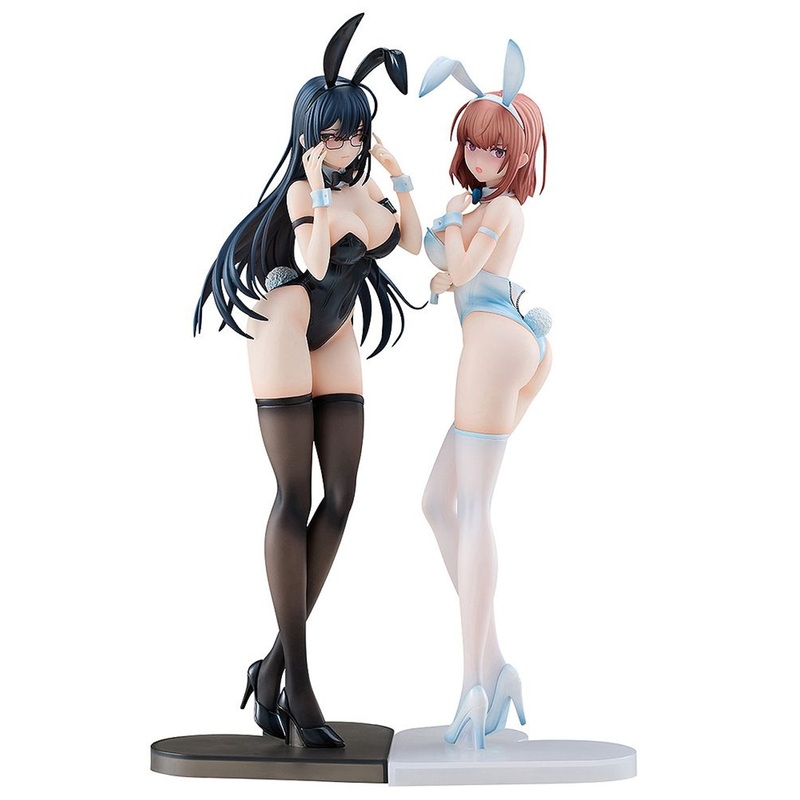 ENSOUTOYS Black Bunny Aoi and White Bunny Natsume Limited Ver. 2 Figure Set 1/6 Figure (Ikomochi Original Character)