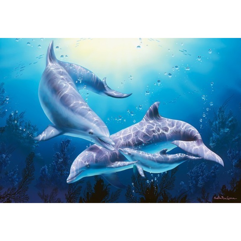 Epoch Jigsaw Puzzle 08-305 Lassen Dolphin (450 S-Pieces)