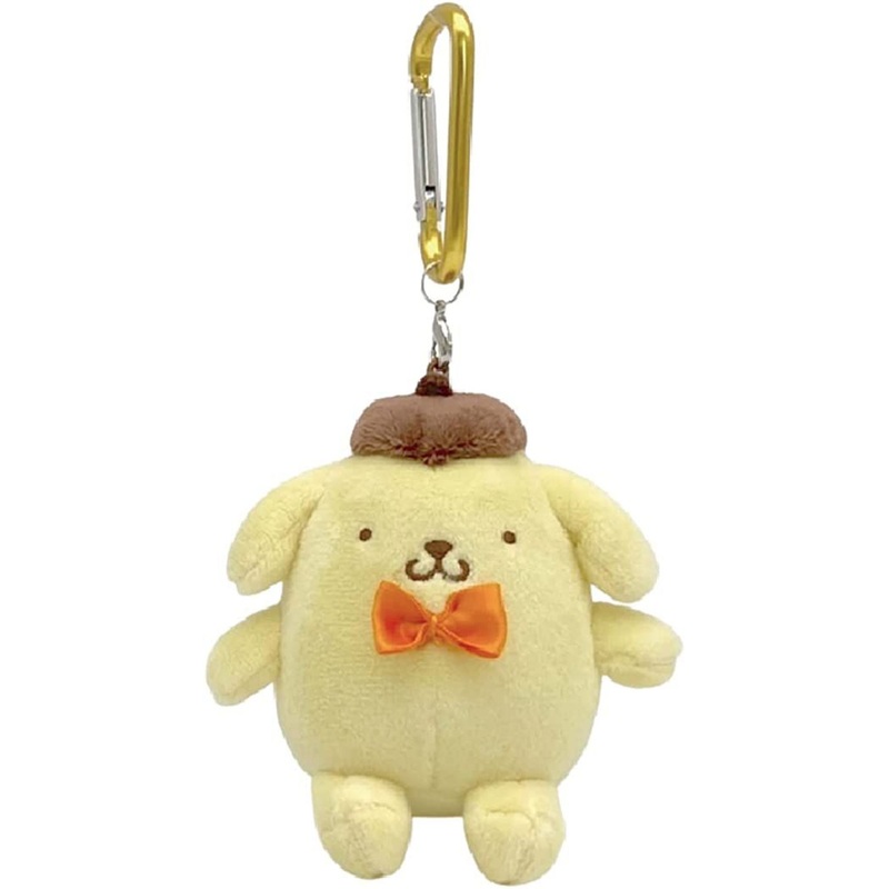 Nakajima Plush Mascot Holder with Carabiner – Sanrio Pom Pom Purin