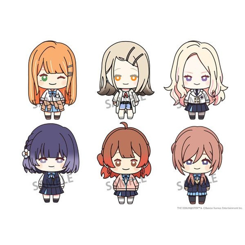 Nyokinto: Gakuen iDOLM@STER Mascot Figure Collection Vol.2 6Pack BOX
