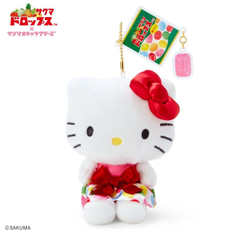 Sanrio Sakuma Drops & Mascot Holder Hello Kitty