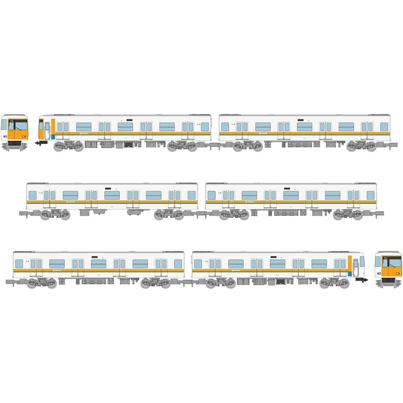 Tomytec Kinki Nippon Railway (Kintetsu) Series 7000 Renewal Car 6 Cars Set (N scale)