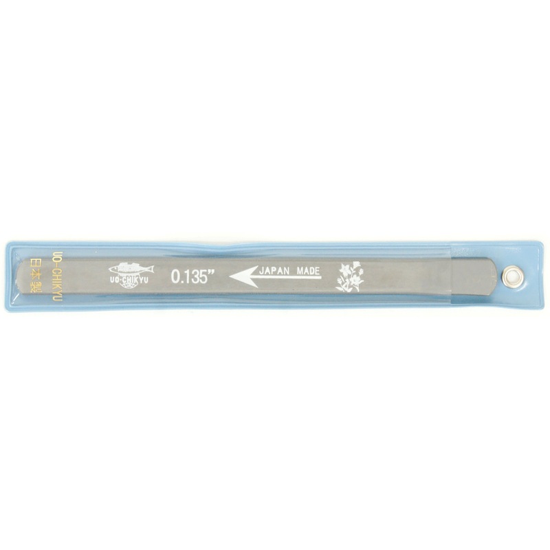 UO-CHIKYU 25-0135 Nut File Hiroshima File 0.135 Inch (W12 x 3.43)