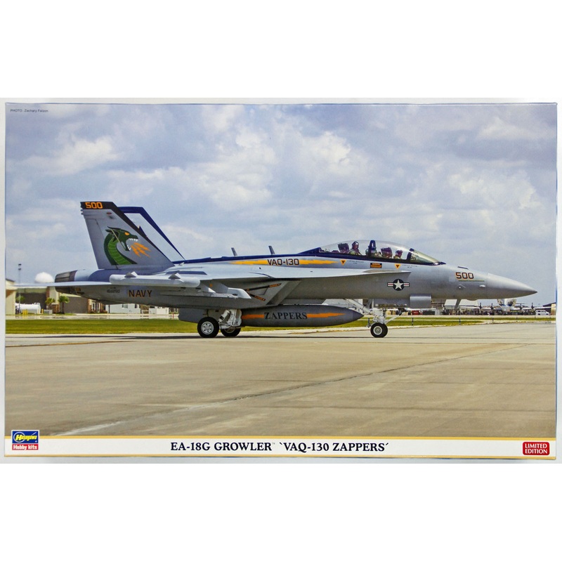Hasegawa 07390 EA-18G Growler VAQ-130 Zappers 1/48 Scale Kit