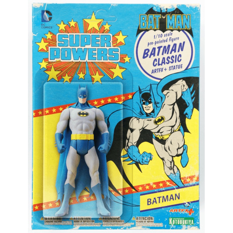 Kotobukiya SV122 ARTFX+ BATMAN CLASSIC Super Powers PVC Figure 1/10 Scale