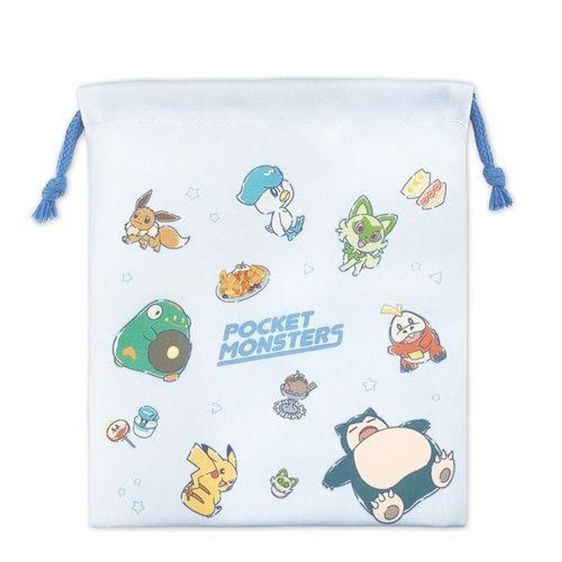 Pokemon Center Original Pokemon Center Drawstring Pouch / Enjoy Sweets
