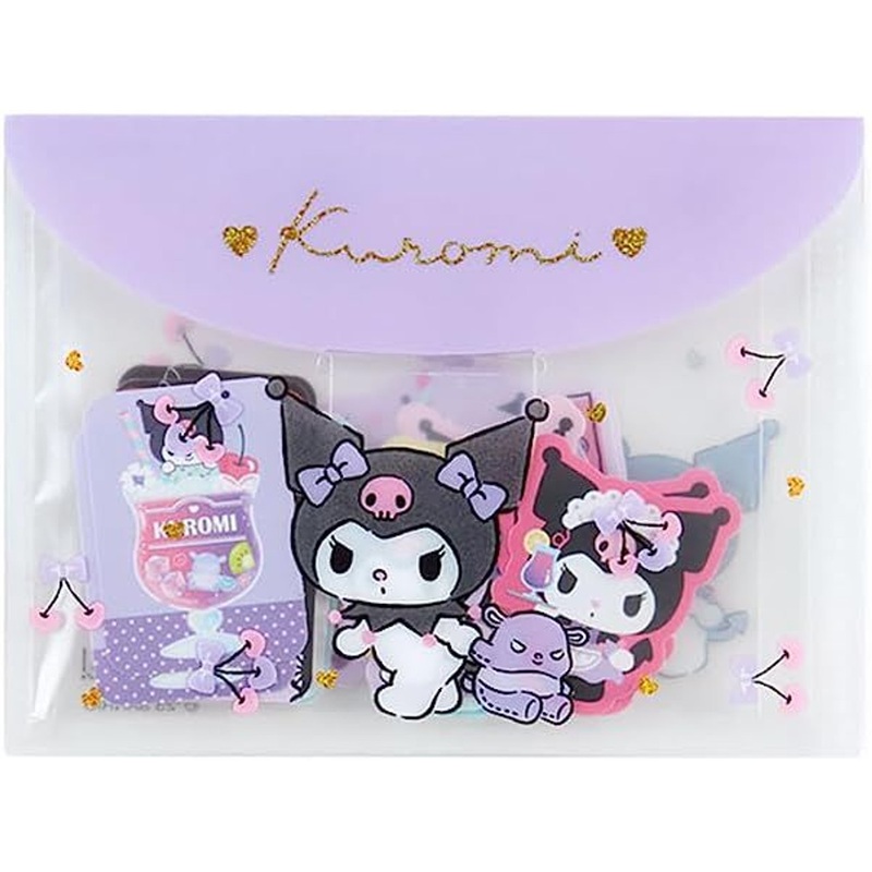 Sanrio Stickers and Case Set – Kuromi