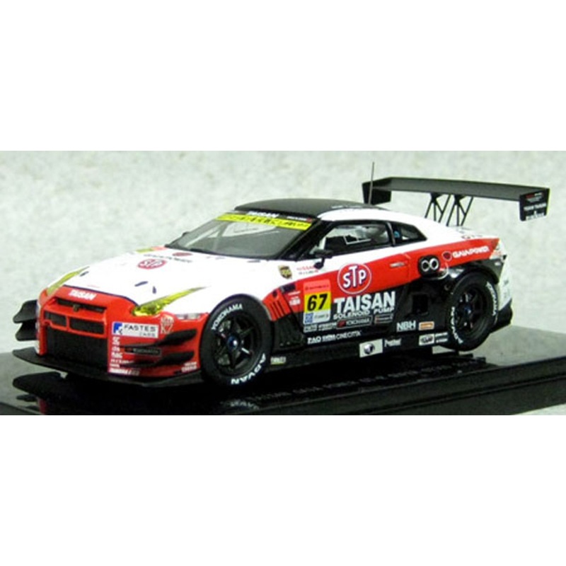 Ebbro 45085 STP TAISAN GAIA POWER GT-R SUPER GT300 2014 No.67 Wihte 1/43 Scale