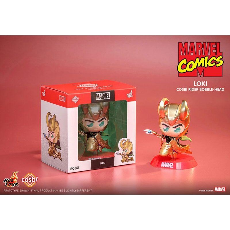 Hot Toys Cosbi Marvel Collection #082 Loki Figure (Vehicle Series)