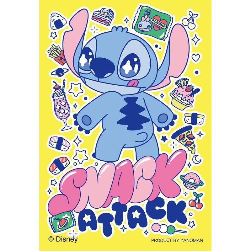 Jigsaw Puzzle Snack Attack / Stitch (70 Pieces)