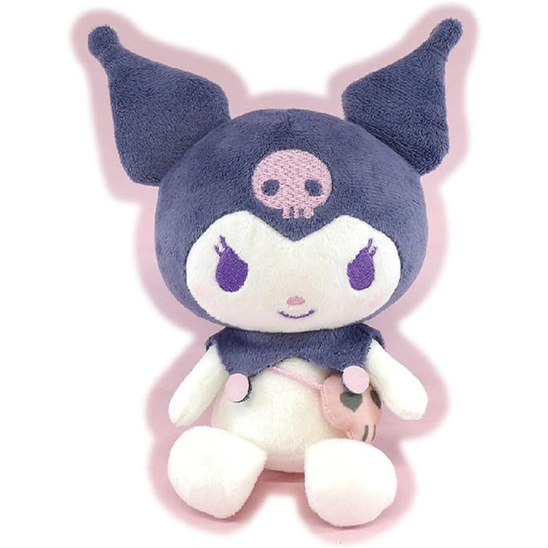 Kcompany Sitting Plush Toy – Sanrio Kuromi (Nostalgia Series)