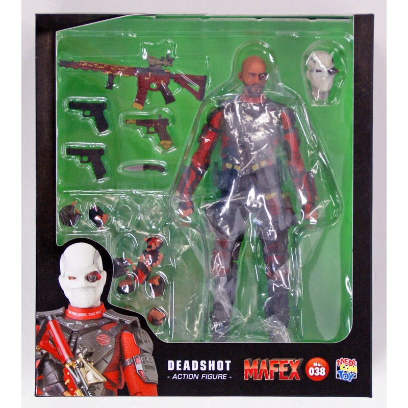 Medicom MAFEX 038 Deadshot from Suicide Squad Figure 4530956470382