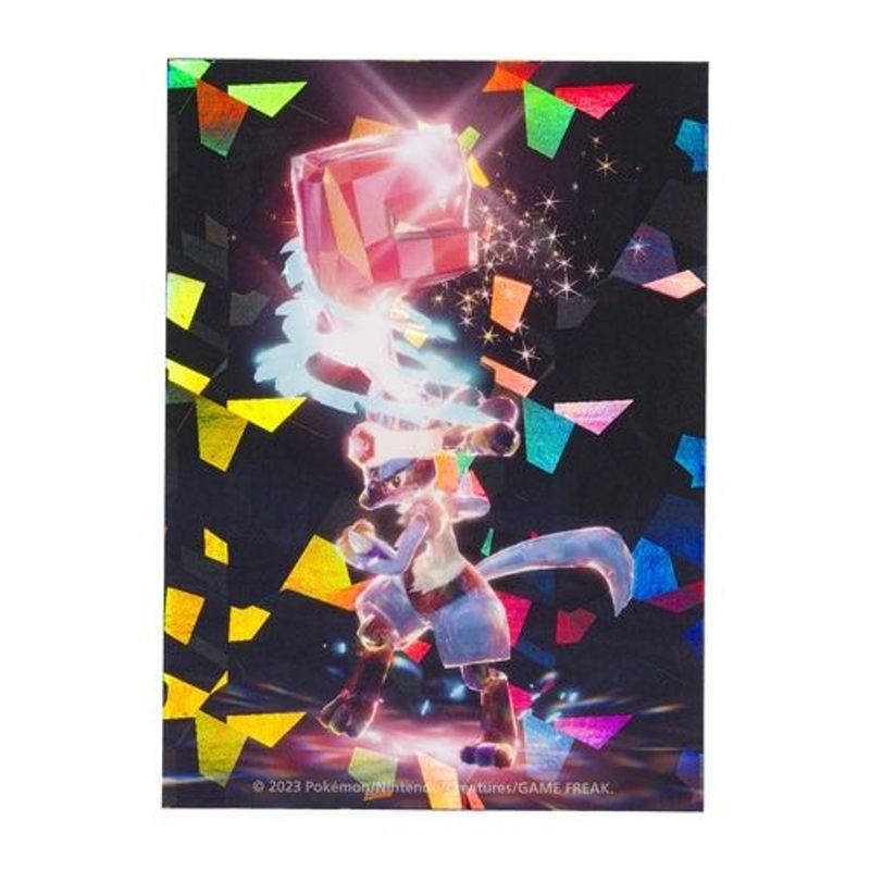 Pokemon Center Original Removable Sticker Fighting Terastal – Lucario