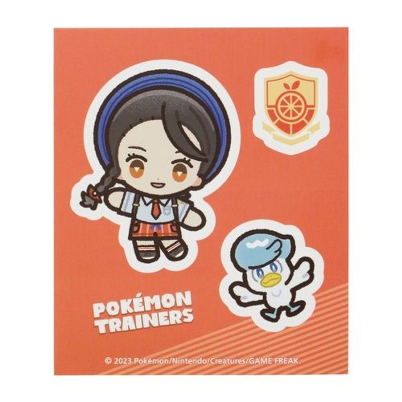 Pokemon Center Original Sticker Juliana & Quaxly (Pokemon Trainers)