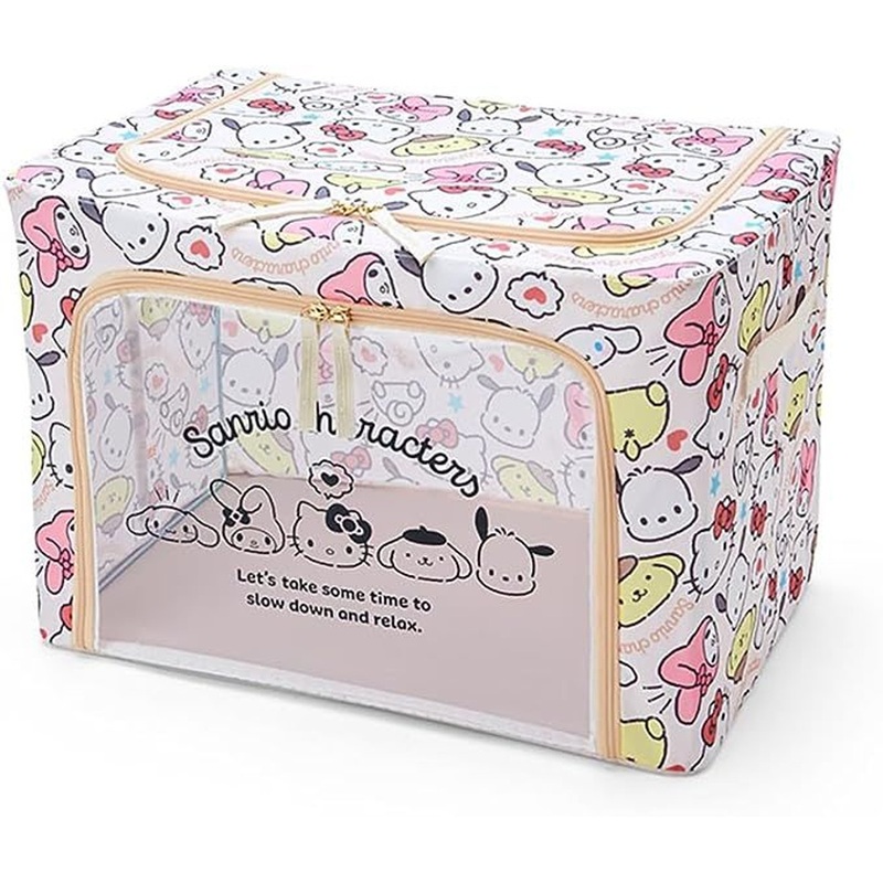 Sanrio Stackable & Foldable Storage Case with Window – Characters