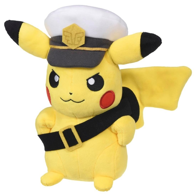 Takara Tomy Pokemon Plush Captain Pikachu Goggles Ver.