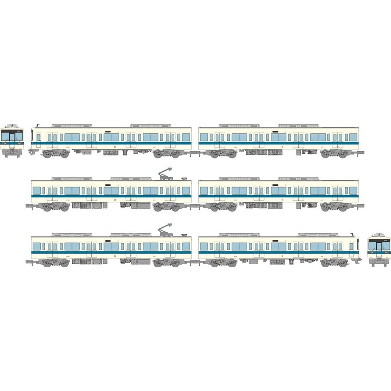 Tomytec Odakyu Electric Railway Type 8000 Renewal Car 6 Cars Set (N scale)