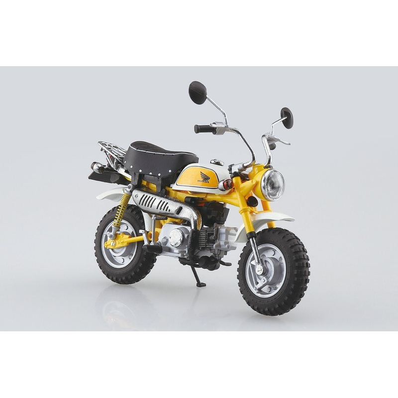 Aoshima SKYNET 1/12 HONDA Monkey Plasma Yellow Finished Model