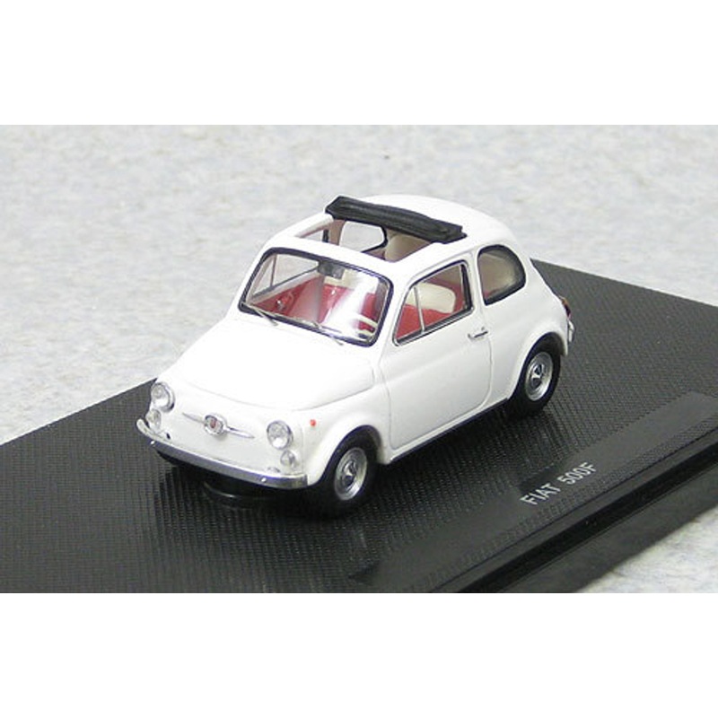 Ebbro 44461 Fiat 500F 1965 White (Resin Model) 1/43 Scale