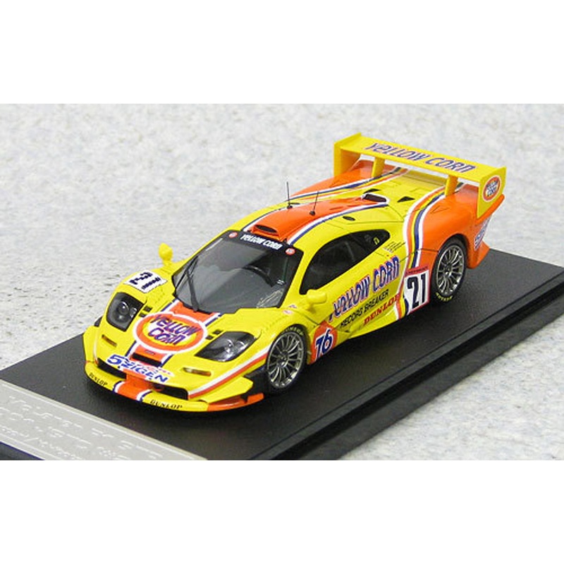Ebbro 44672 EBBRO x HPI Yellow Corn Mclaren F1 GTR 2001 JGTC #21 1/43 Scale