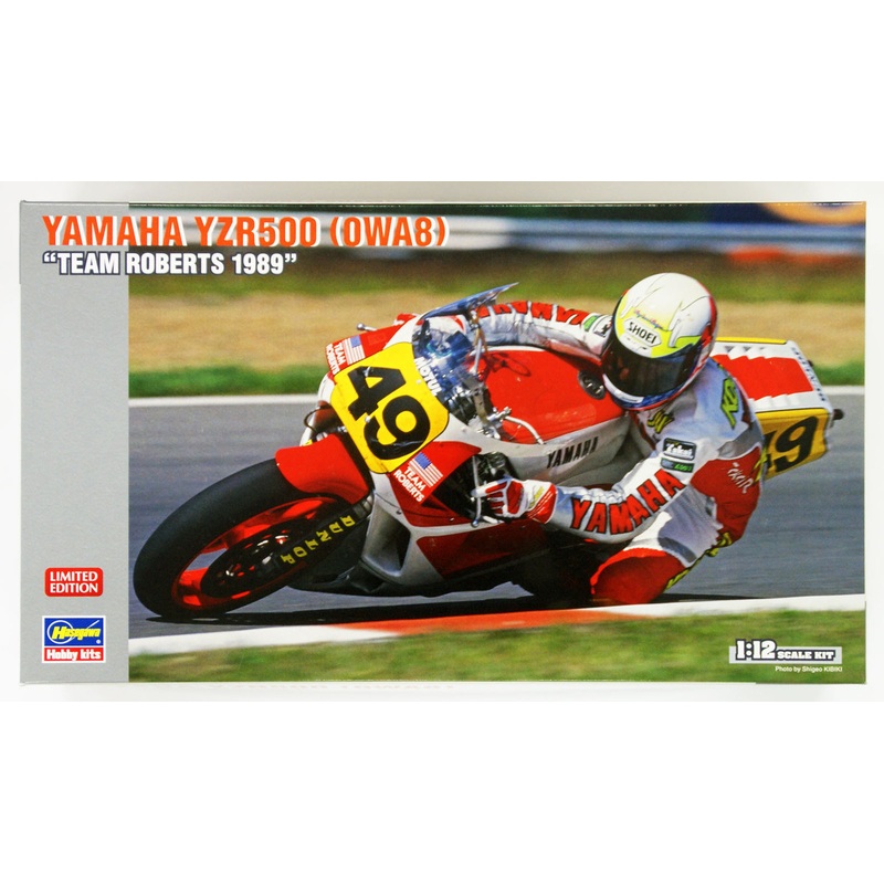Hasegawa 21716 Yamaha YZR500 (0WA8) Team Roberts 1989 1/12 Scale Kit (Limited Edition)