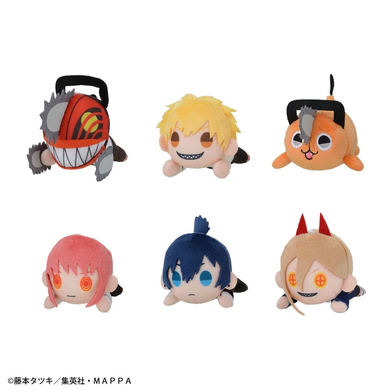 Sega Chainsaw Man Mini Plush Doll Collection 6pcs Complete Box