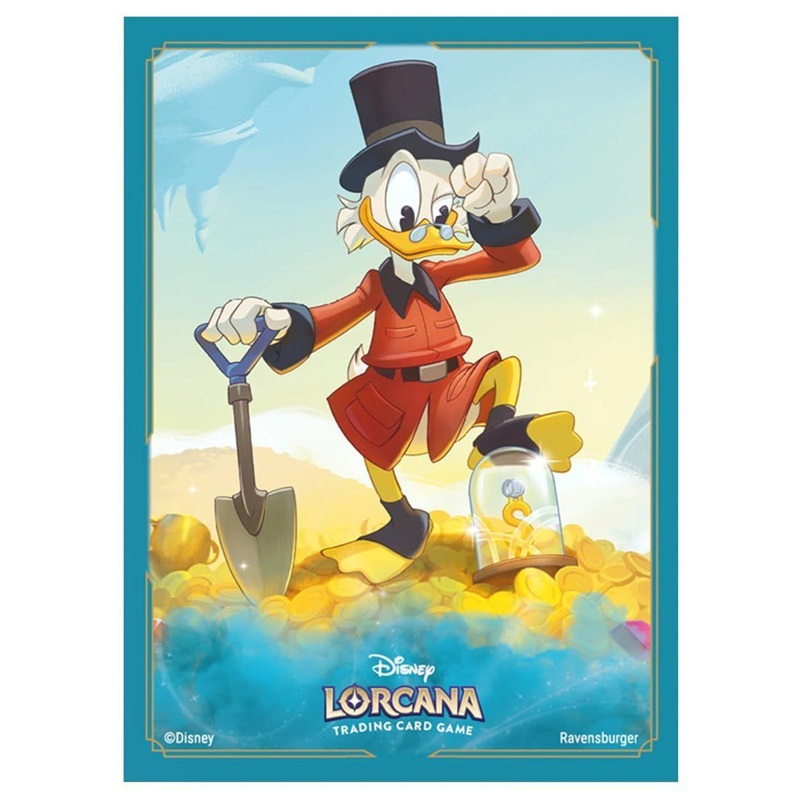 Takara Tomy Disney Lorcana TCG Japanese Edition Official Card Sleeves “Scrooge McDuck World’s Richest Duck”