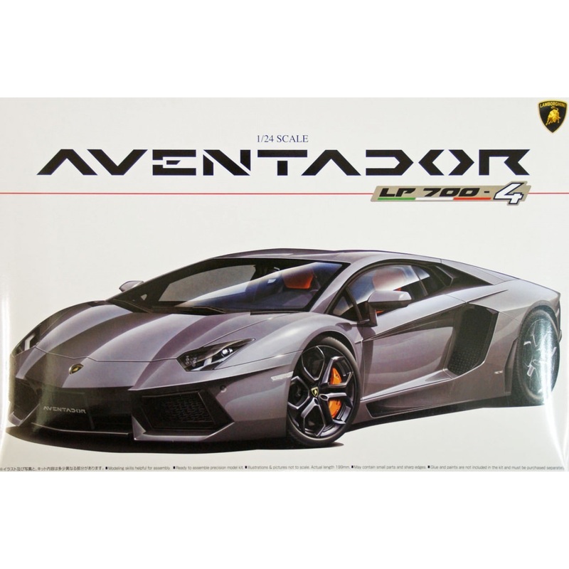 Aoshima 01424 Lamborghini Aventador LP700-4 1/24 Scale Kit
