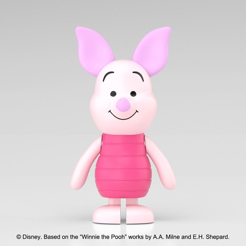 Aoshima RakuPla TokoToko: Disney Characters: Winnie The Pooh – Piglet Plastic Model