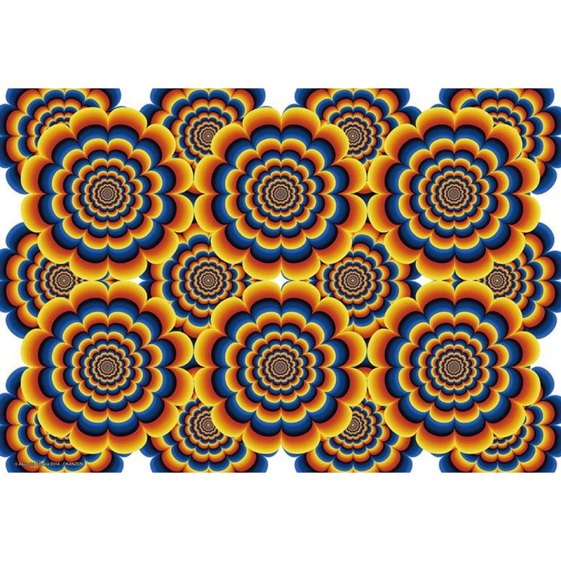 Beverly L84-010 Jigsaw Puzzle Moving Optical illusion – ‘Mowamowa’ (150 L-Pieces)